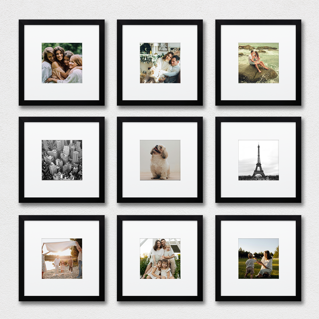 Gallery Wall Kit - Nine Frames