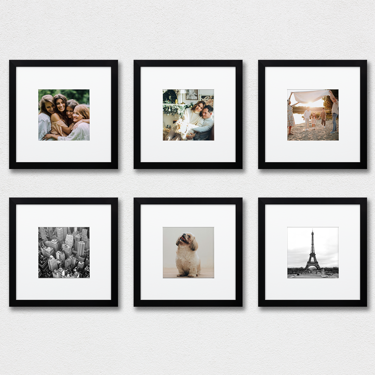Gallery Wall Kit - Six Frames