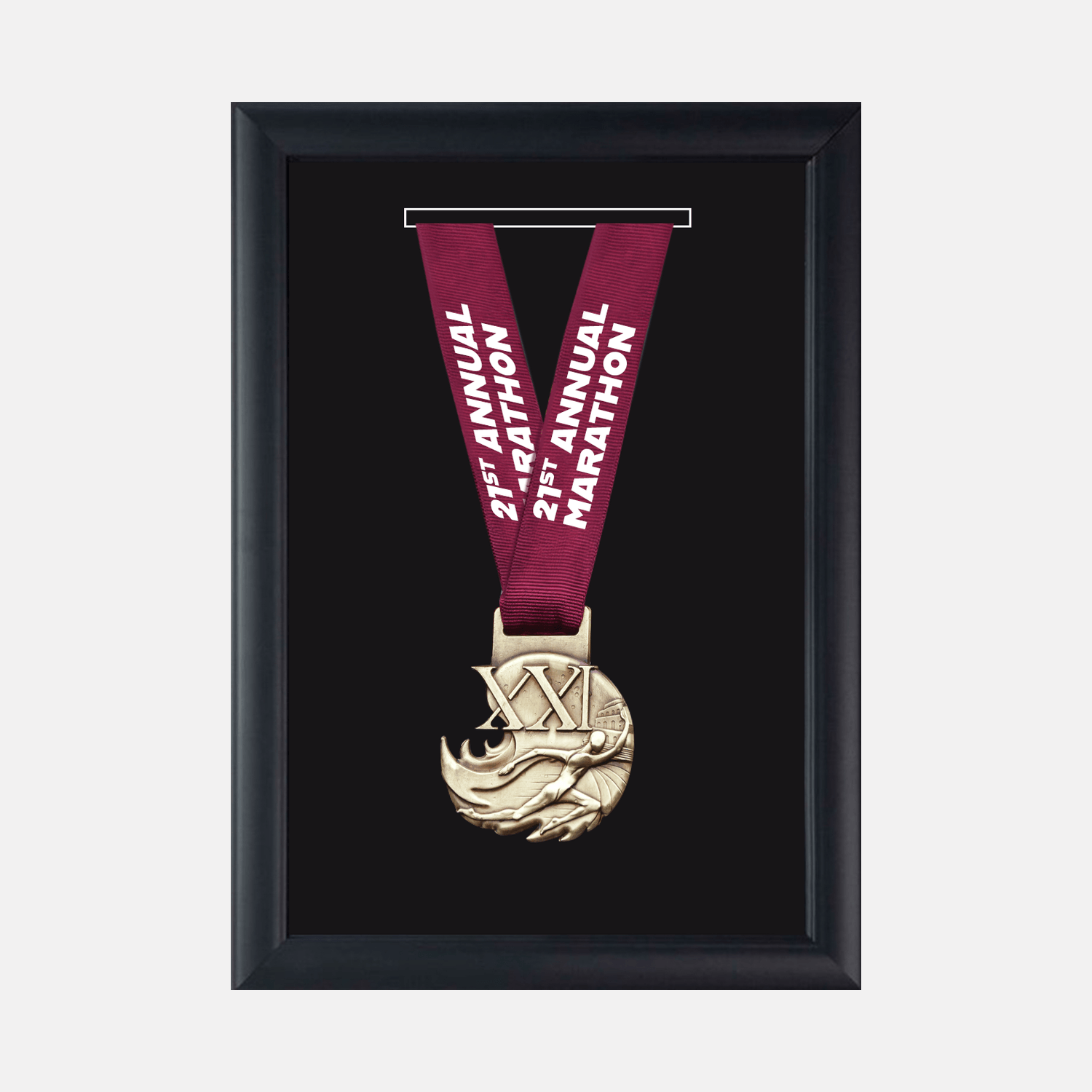 Marathon Medal Shadow Box