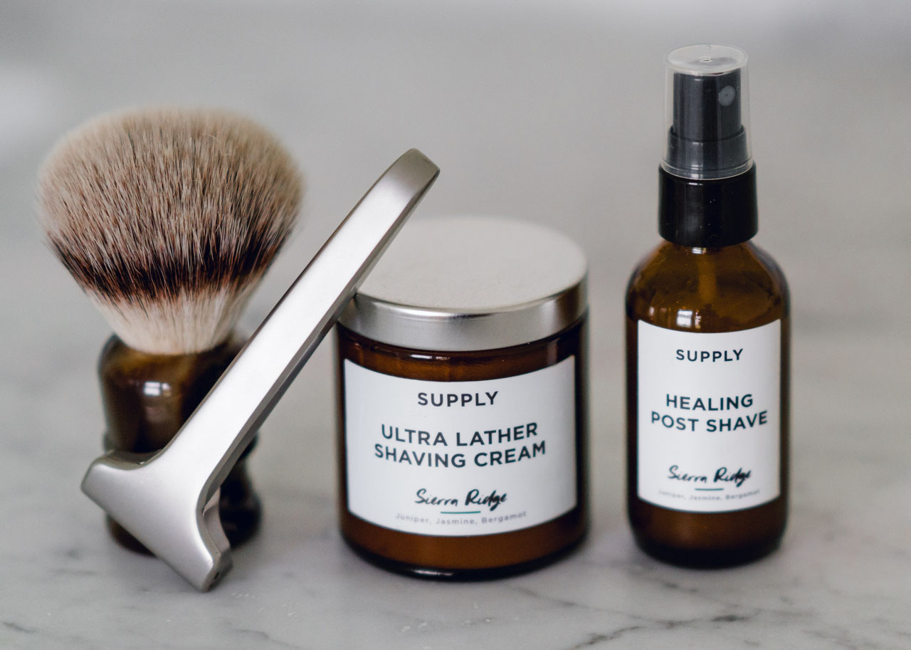 shaving supplies