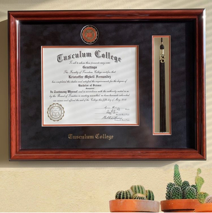 How To Make A Diploma Frame Meikle Catell
