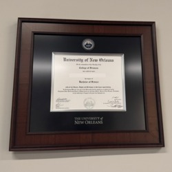 Presidential Masterpiece Diploma Frame in Madison Columbia