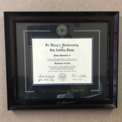 Showcase Edition Diploma Frame in Encore Columbia University