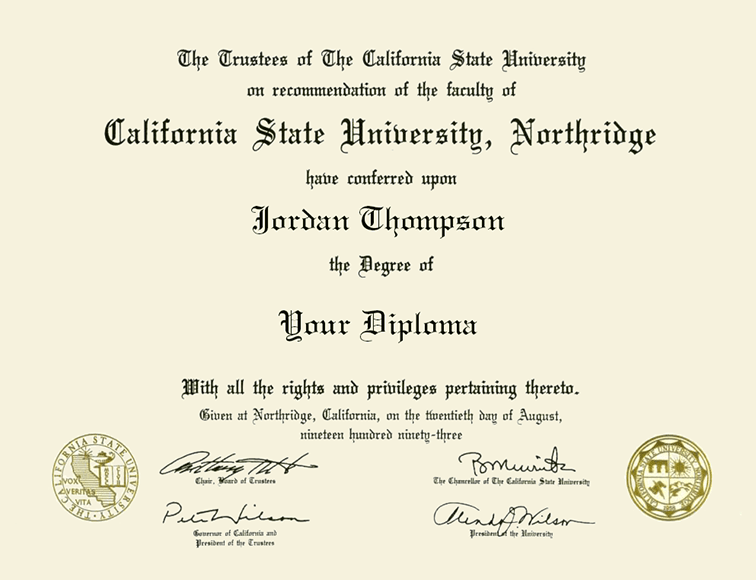 Icon Diploma Frame in Gotham - Item #P89293 from California State