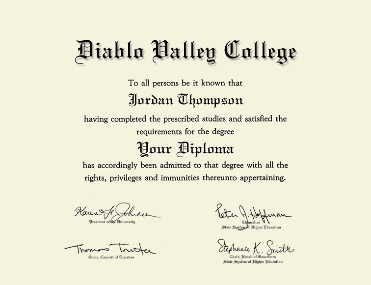 Century Gold Engraved Diploma Frame in Cordova Diablo Valley