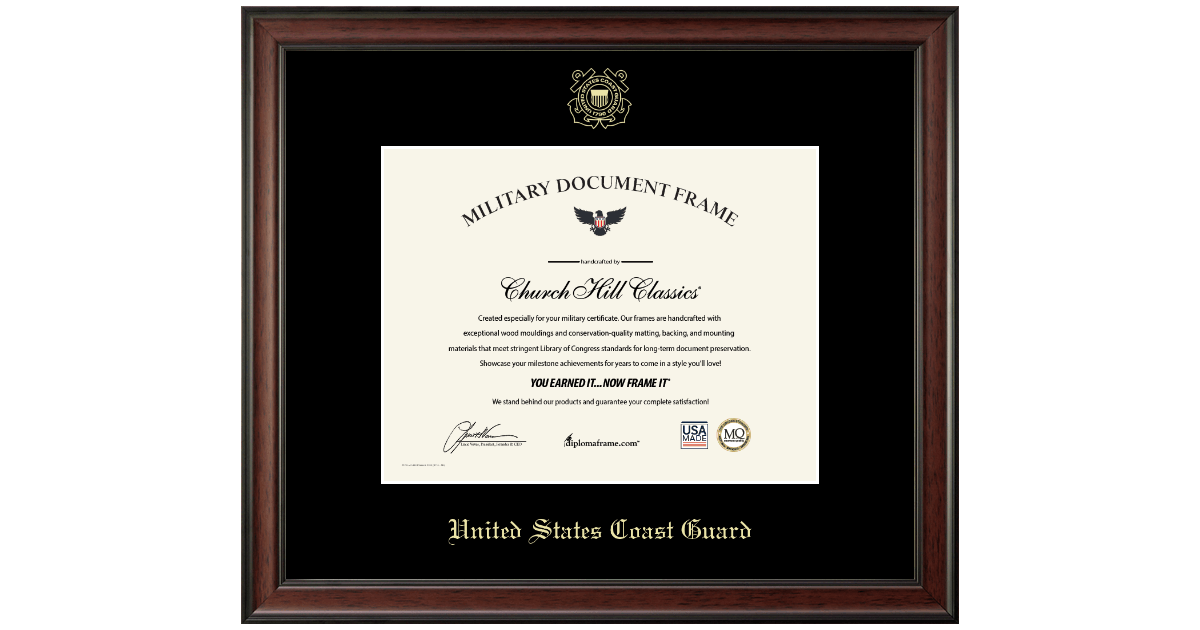 United States Coast Guard フォトフレーム 4x6インチ US Coast Guard Picture Frame - $27.00- $57.00 - Legacy