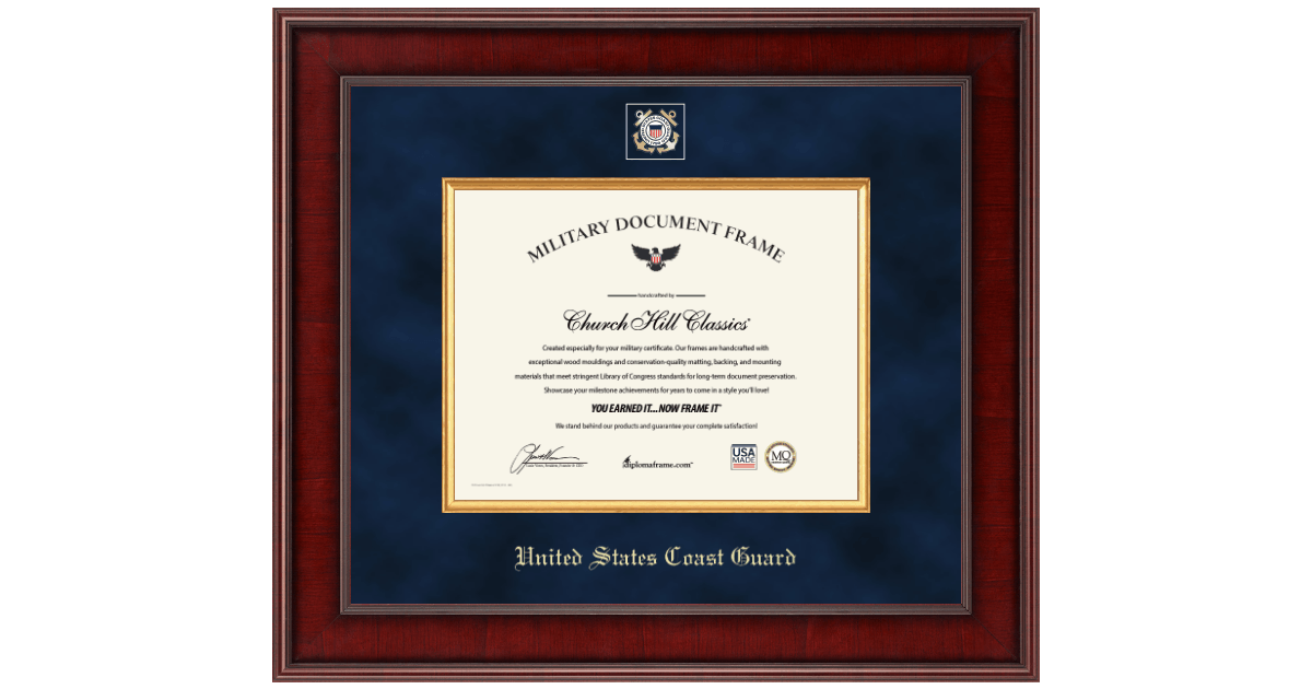 United States Coast Guard フォトフレーム 4x6インチ Coast Guard